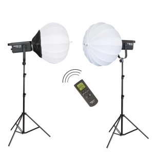 NANLITE LED-Studioset BS-3000 Wireless Fotostudio Beleuchtung Set mit FS-300 